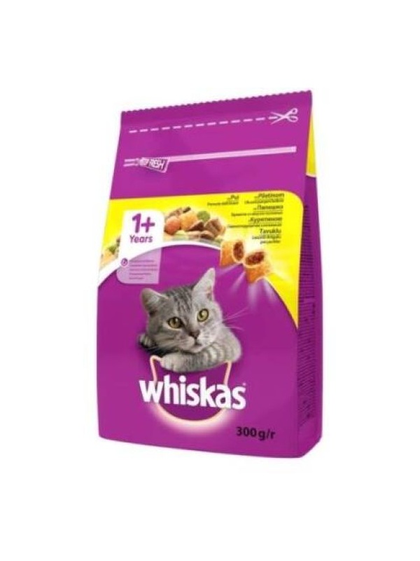 Whiskas Tavuklu Kuru Kedi Maması 300 Gr