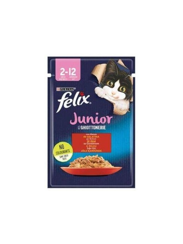 Felix Sığır Etli Yavru Kedi Konservesi 85 gr