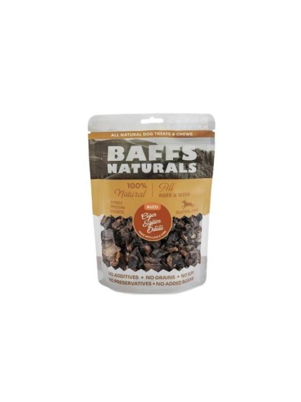 Baffs Naturals Kurutulmuş Kuzu Ciğer Köpek Eğitim Ödülü 100 gr