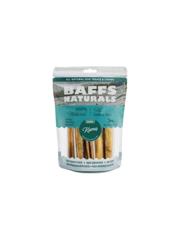 Baffs Naturals Kurutulmuş Dana Kamış Köpek Ödülü 100 gr