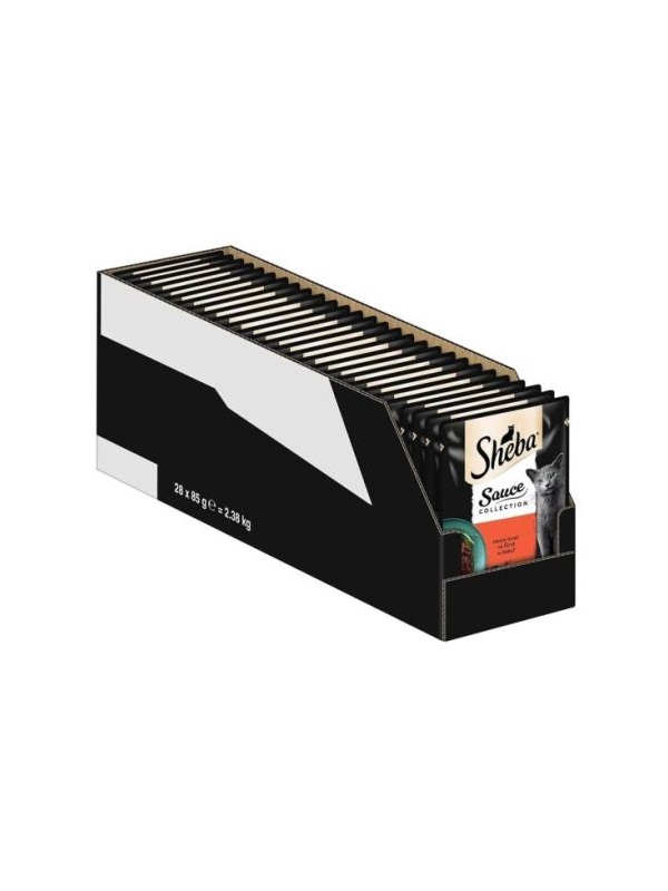 Sheba Beef Pouch Jelly Sığır Etli Kedi Yaş Maması 85 Gr - 28 Adet