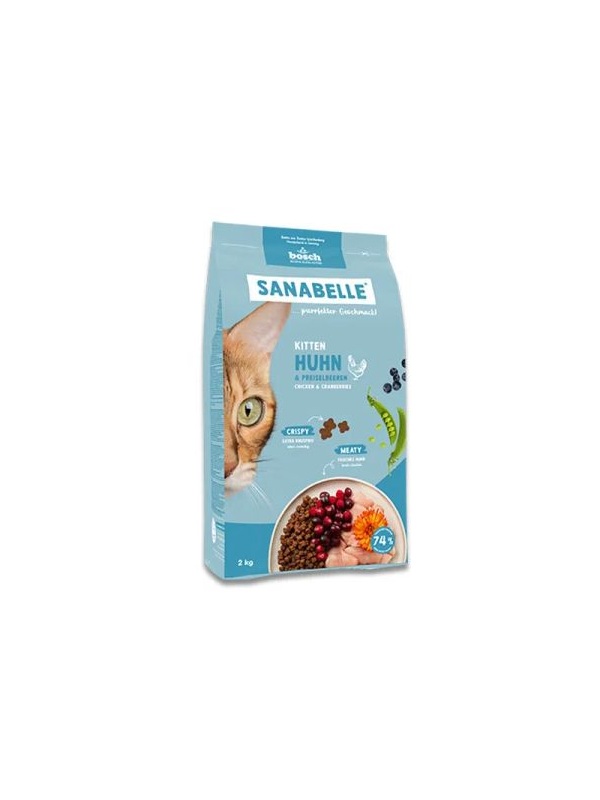 Sanabelle Life Kitten Tavuklu & Kızılcıklı Kuru Kedi Maması 8 kg