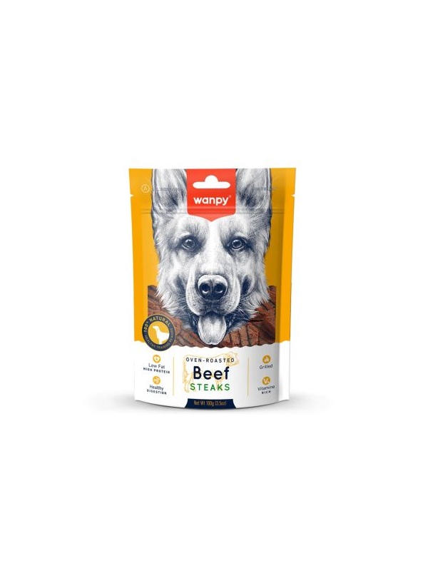 Wanpy Izgara Dana Biftek Köpek Ödülü 100g