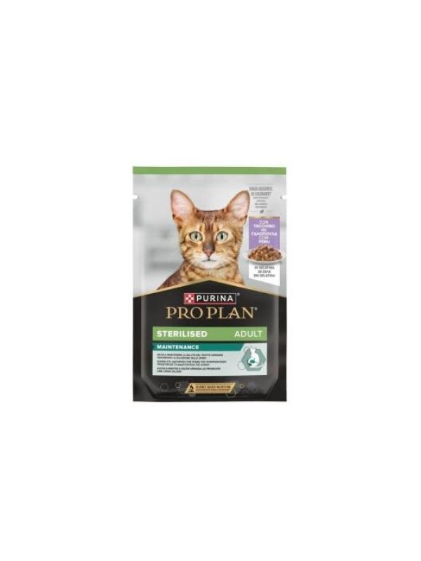 Pro Plan Jelly Pouch Hindi Etli Kısırlaştırılmış Yetişkin Kedi Konservesi 85 gr
