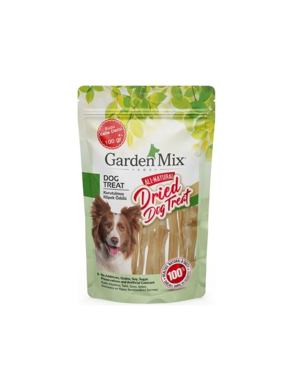 Gardenmix Kurutulmuş Kuzu Kelle Derisi 100 gr