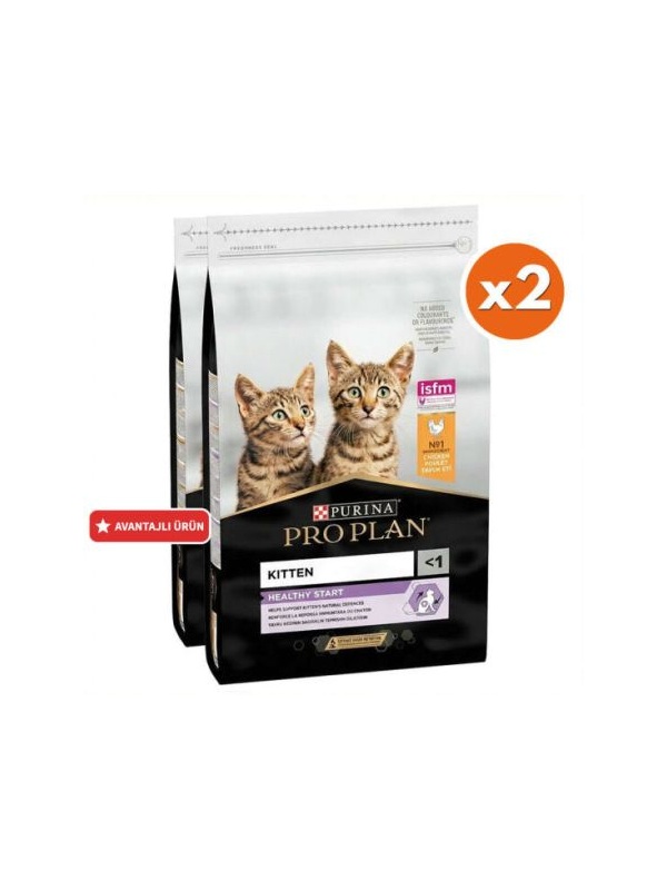 Pro Plan Kitten Yavru Kedi Maması 10 Kg x 2 Adet
