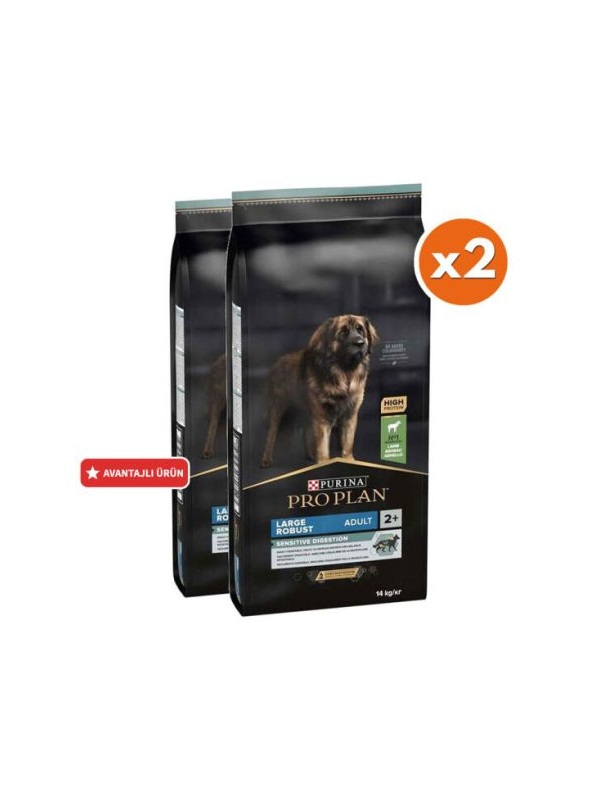 Pro Plan Large Robust Kuzu Etli Büyük Irk Köpek Maması 14 Kg x 2 Adet