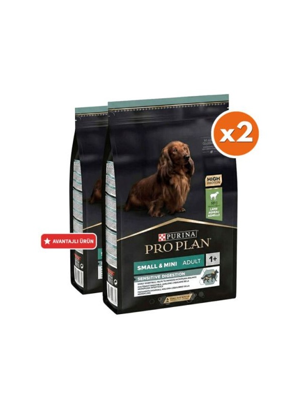 Pro Plan Mini Lamb Kuzulu Küçük Irk Köpek Maması 7 Kg x 2 Adet