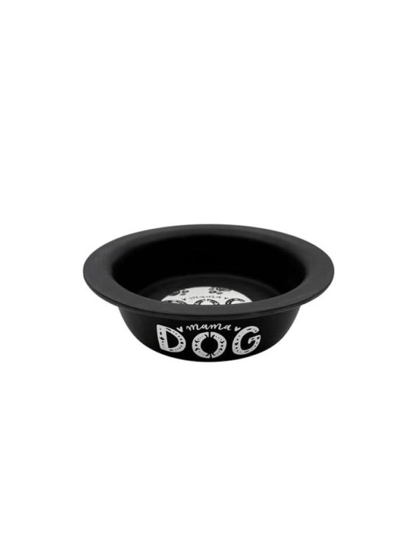 Sampaws Kedi ve Köpek Mama ve Su Kabı Siyah 520 ML