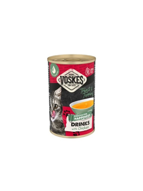 Voskes Tavuklu Tahılsız Kedi Çorbası 6 x 135 ml