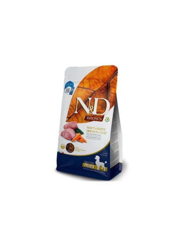 N&D Brown Kuzu Etli Mini Irk Yetişkin Köpek Maması 5kg