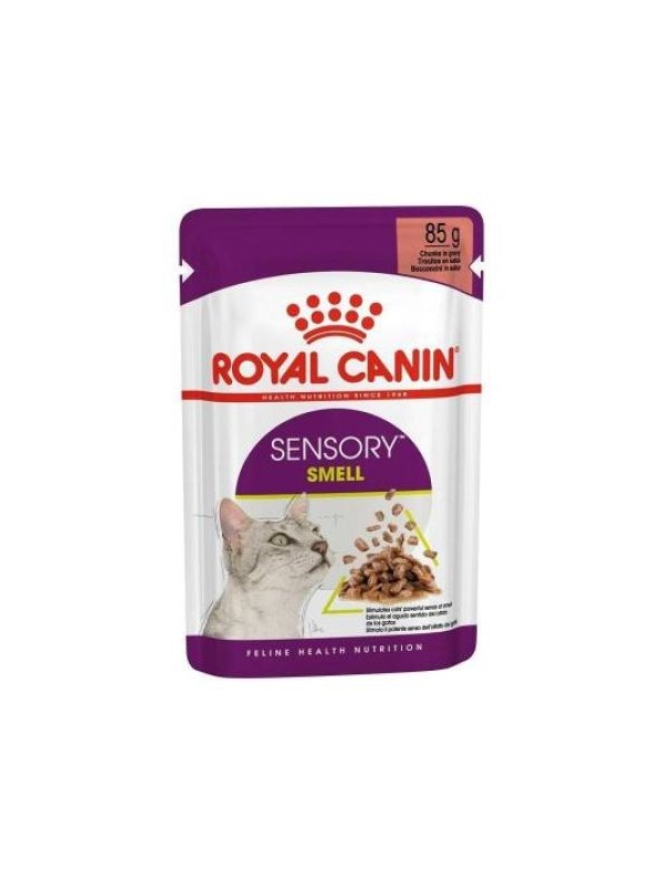 Royal Canin Sensory Smell Gravy Balıklı Yetişkin Kedi Konservesi 85 Gr