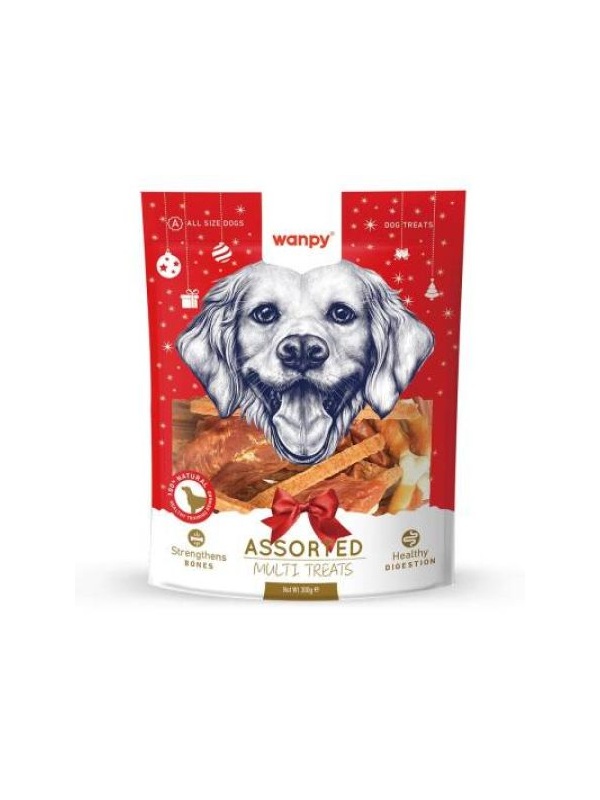 Wanpy Karışık Yılbaşı Köpek Ödülü 300 gr