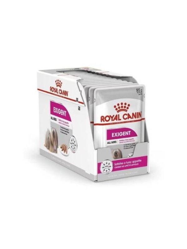 Royal Canin CCN Exigent Pouch Seçici Yetişkin Köpek Konservesi 85 gr x 12 Adet