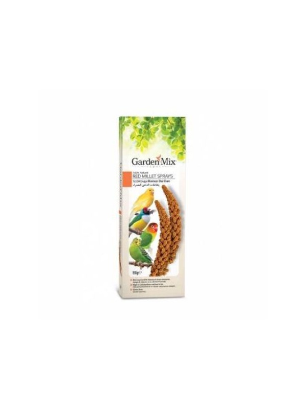 Garden Mix Kuşlar için Platin Kırmızı Dal Darı 150 gr