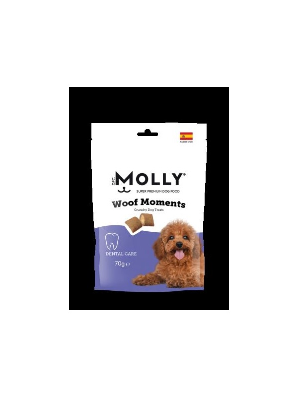 Molly Woof Moments Ağız ve Diş Sağlığı İçin Köpek Ödül Maması 70gr