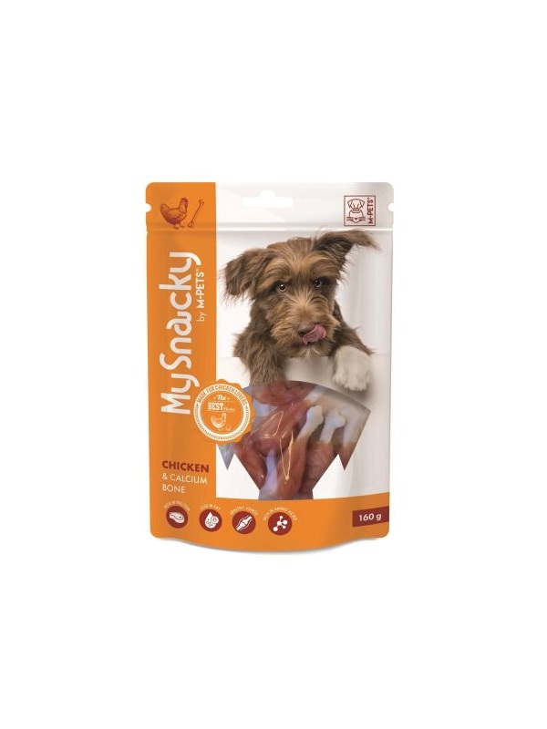 M-Pets Tavuklu Kalsiyumlu Kemik Köpek Ödülü 160 Gr