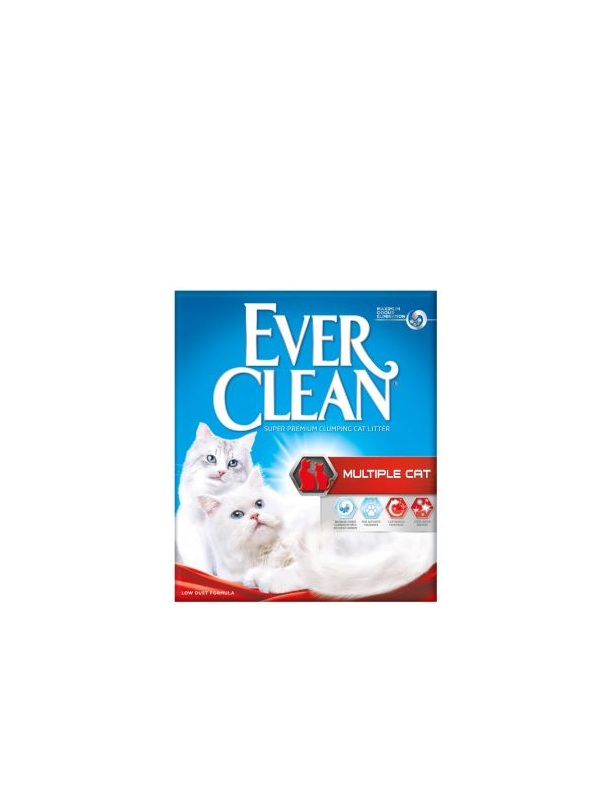 Ever Clean Multiple Cat Çoklu Kullanıma Uygun Topaklanan Kedi Kumu 6 lt