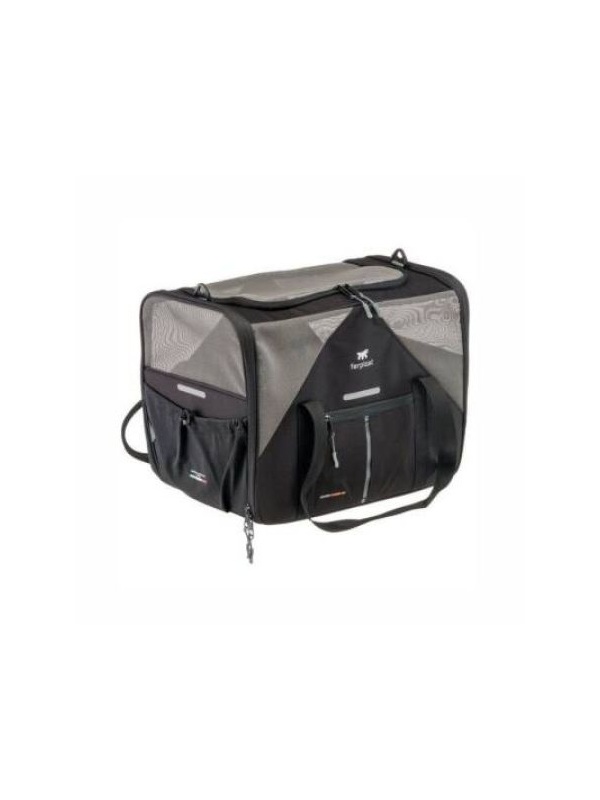 Ferplast Voyager 450 Kedi ve Köpek Kumaş Taşıma Çantası Siyah 55x33x37 cm