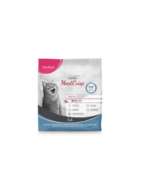 Platinum MeatCrisp Balıklı Kısır Kedi Maması 400gr