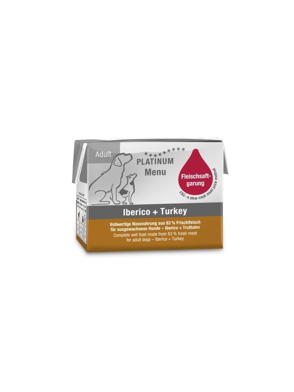 Platinum Iberico ve Hindili Yaş Köpek Maması 90gr