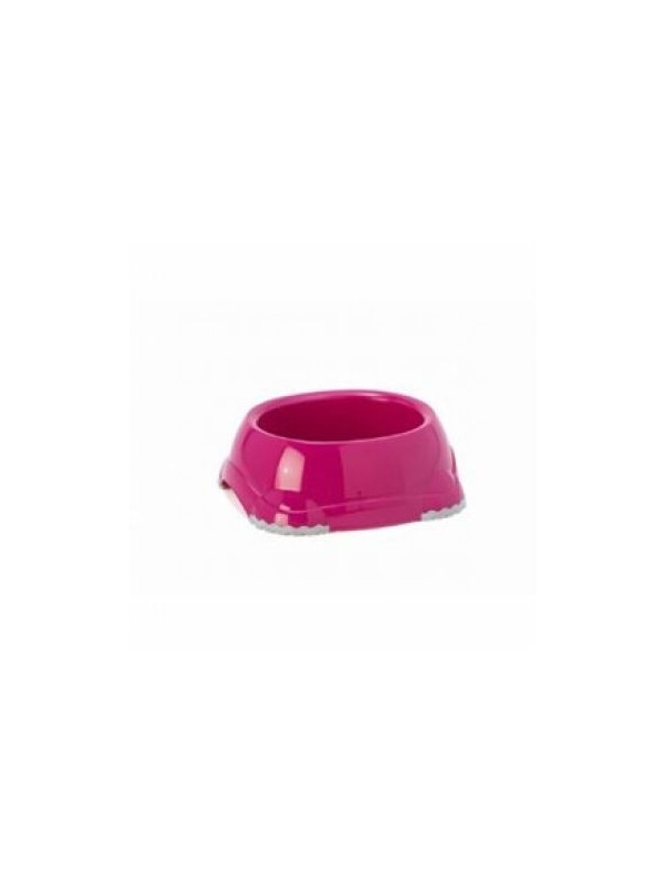 Moderna Smart Plastik Kedi Mama Su Kabı Fuşya 12 Cm 210 ml