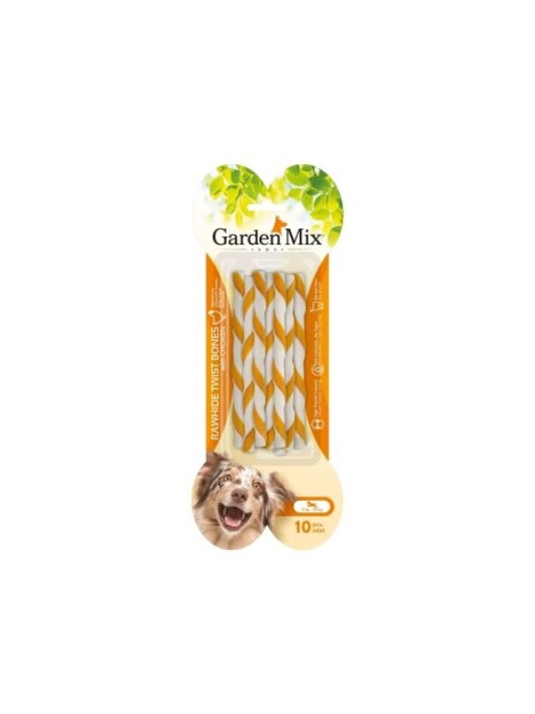 Garden Mıx Tavuklu Burgu Çubuk Kemik 10'lu 70 Gr