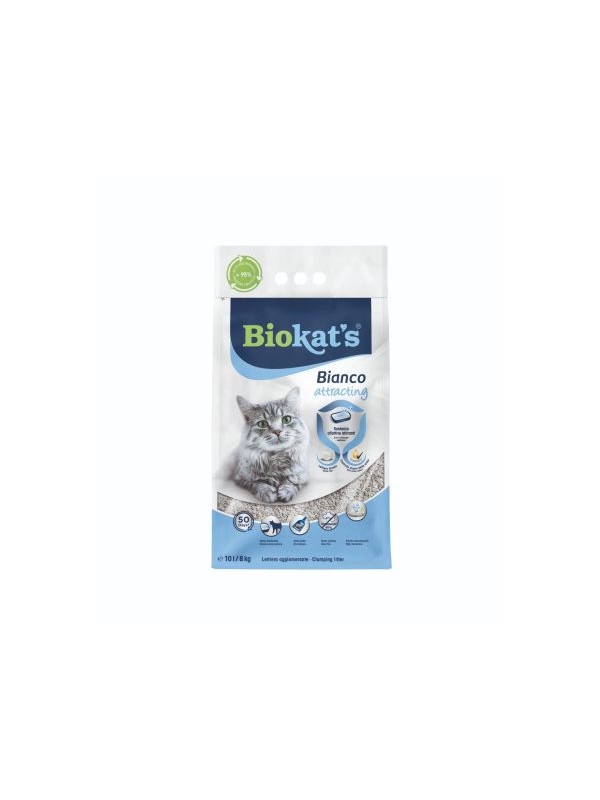 Biokat's Kedi Kumu Bianco Attracting 10 Lt