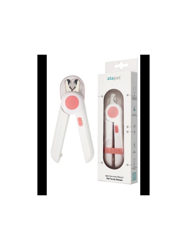 Petpal Pembe LED Işıklı Kedi Tırnak Makası