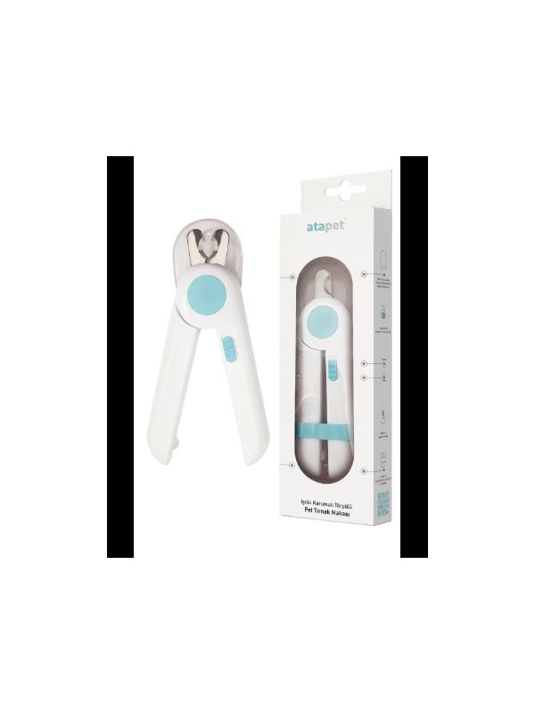Petpal Mavi LED Işıklı Kedi Tırnak Makası