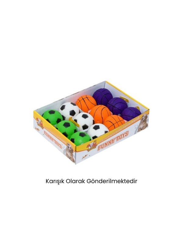 Eastland Öten Plastik Top Köpek Oyuncağı 7 cm