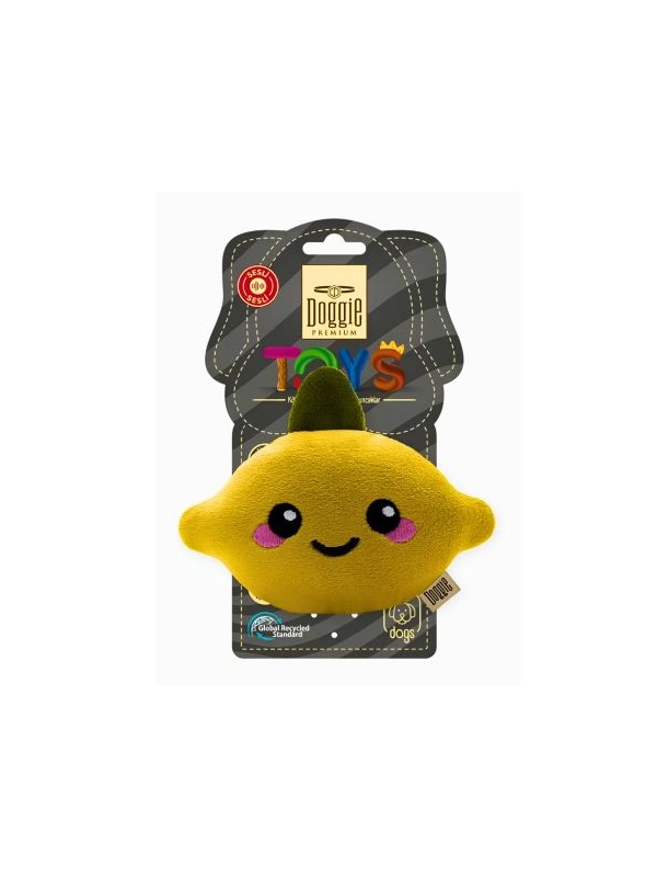 Doggie Limon Peluş Köpek Oyuncağı 11 cm