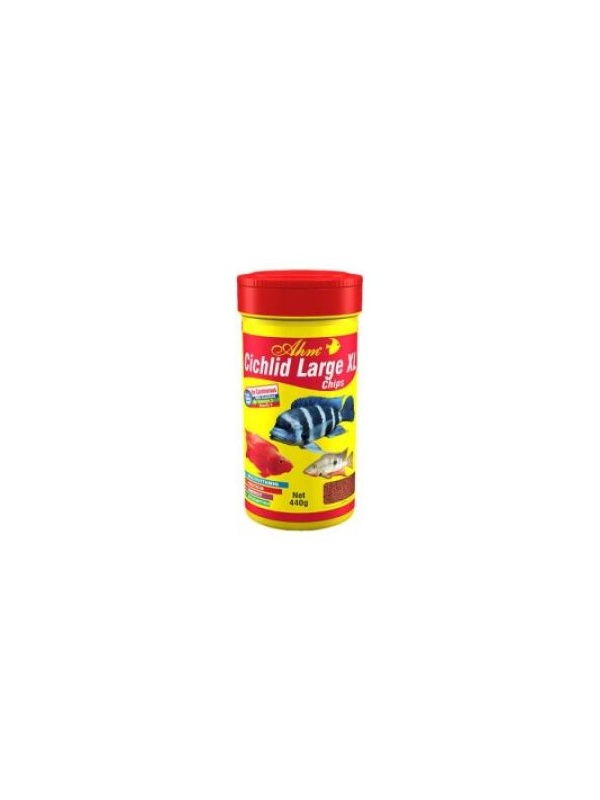 Ahm Cichlid Large Xl Chips İri Cichlid Balığı Yemi 1000 Ml