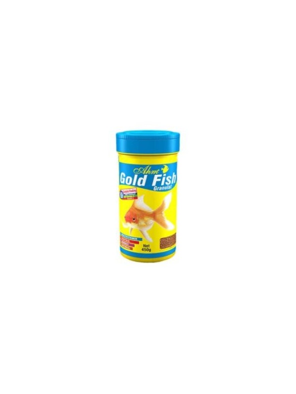 Ahm Gold Fish Granulat Granül Japon Balığı Yemi 1000 Ml