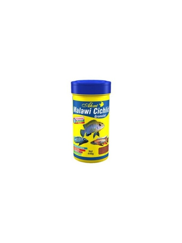 Ahm Malawi Cichild Granulat Granül Süs Balığı Yemi 1000 Ml