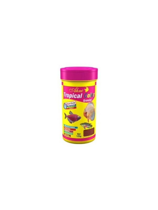 Ahm Tropical Colour Granulat Balık Yemi 250 Ml