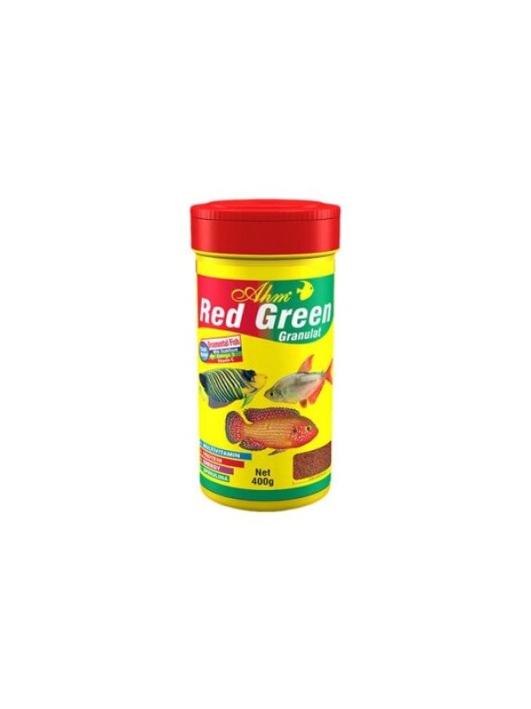 Ahm Red Green Granulat Balık Yemi 250 Ml