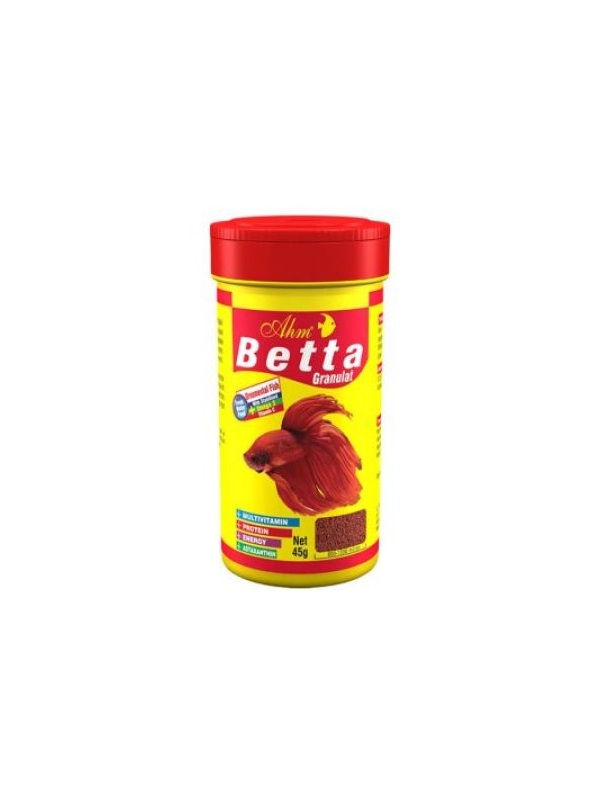 Ahm Betta Granulat Beta Balık Yemi 100 Ml