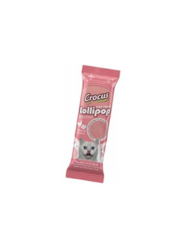 Crocus Tavuklu ve Kızılcıklı Lolipop Kedi Ödül Maması 1.4 Gr 1 Adet