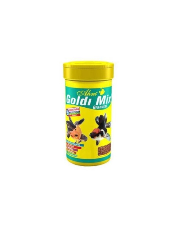Ahm Goldi Mix Granulat Japon Balığı Yemi 100 Ml
