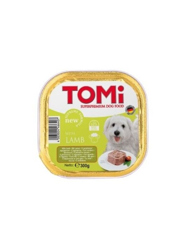 Tomi Köpek Kuzu Etli Pate Yaş Mama 300gr