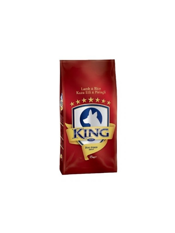 King Kuzu Etli Yetişkin Köpek Maması 15 Kg
