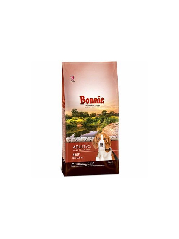 Bonnie Biftekli Yetişkin Köpek Maması 15 Kg