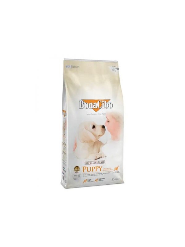 BonaCibo Puppy Tavuklu ve Balıklı Yavru Köpek Maması - 15 Kg