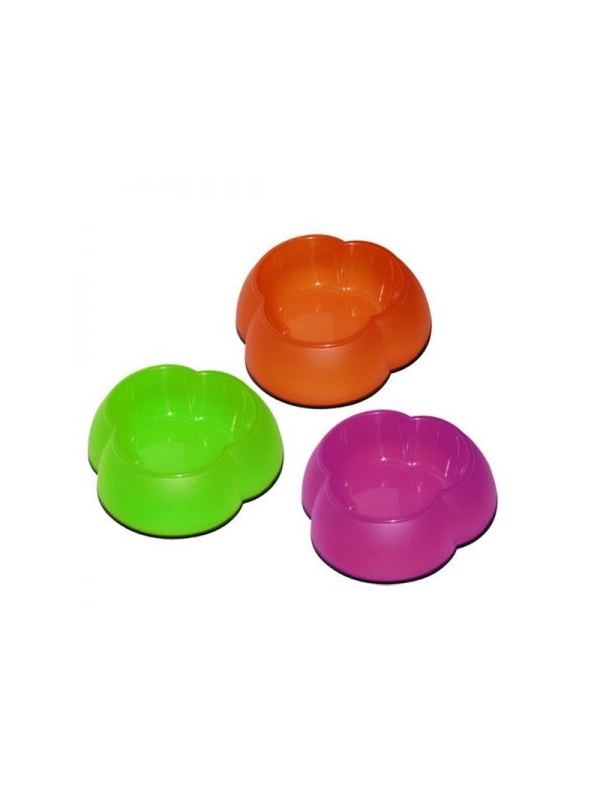 Pawise Plastik Kedi ve Köpek Mama Kabı Çiçek Şekilli 1250 Ml