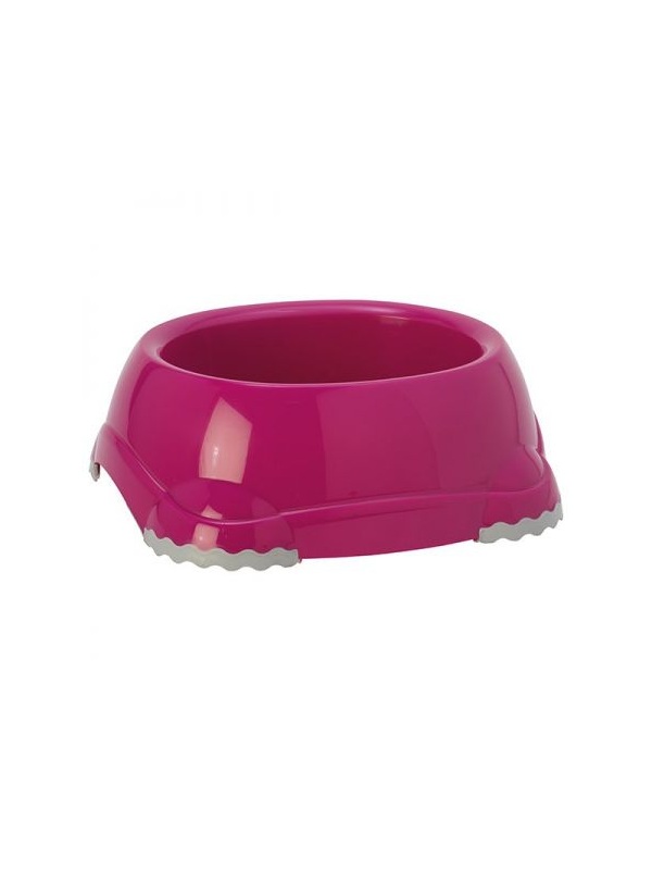Moderna Smart Plastik Kedi ve Köpek Mama ve Su Kabı Fuşya 2200 Ml
