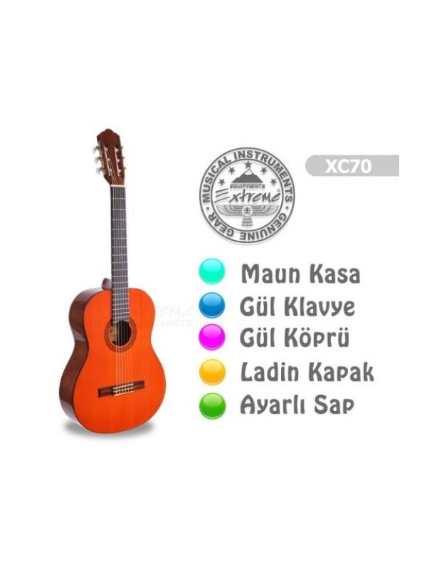 Klasik Gitar Parlak EXTREME XC70