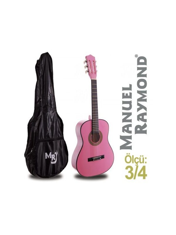 Klasik Gitar Junior Raymond MRC87PNK (KILIF HEDİYE)