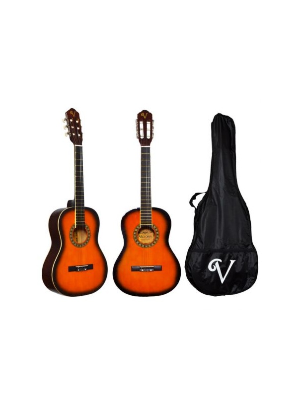 Victoria Klasik Gitar Seti Kılıf ve Pena Hediyeli 3/4 CG160SB