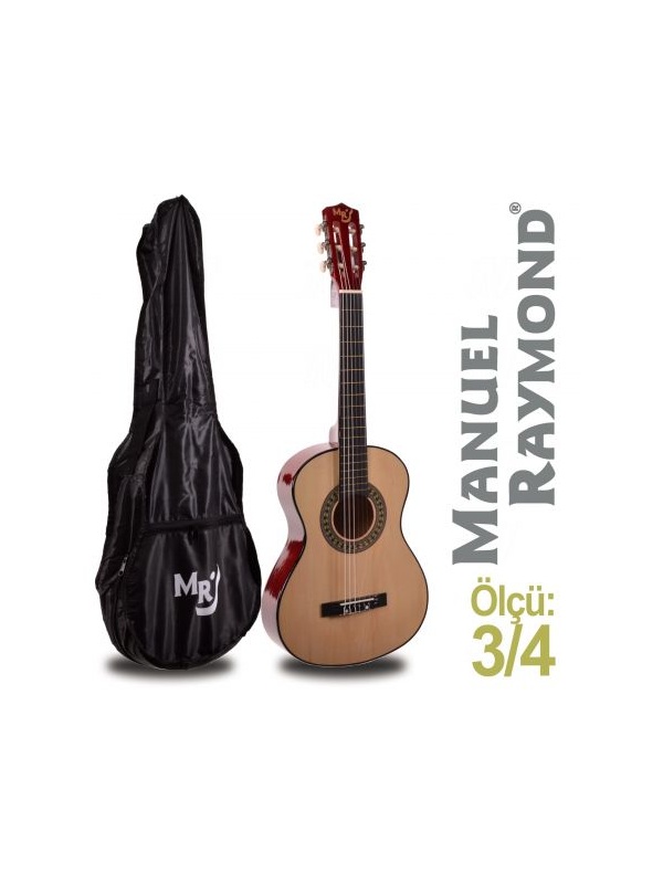 Klasik Gitar Junior Manuel Raymond MRC87N (KILIF HEDİYE)